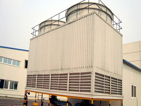 方形橫流式玻璃鋼冷卻塔廠家