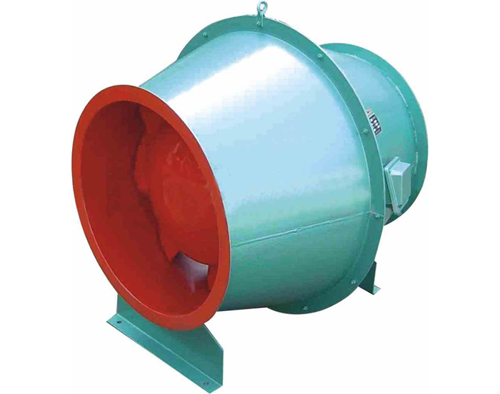 GXF斜流風(fēng)機尺寸